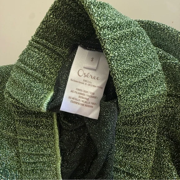 Oserée Lumière Olive-Green Wide-Leg Lounge Pants - Picture 9 of 15